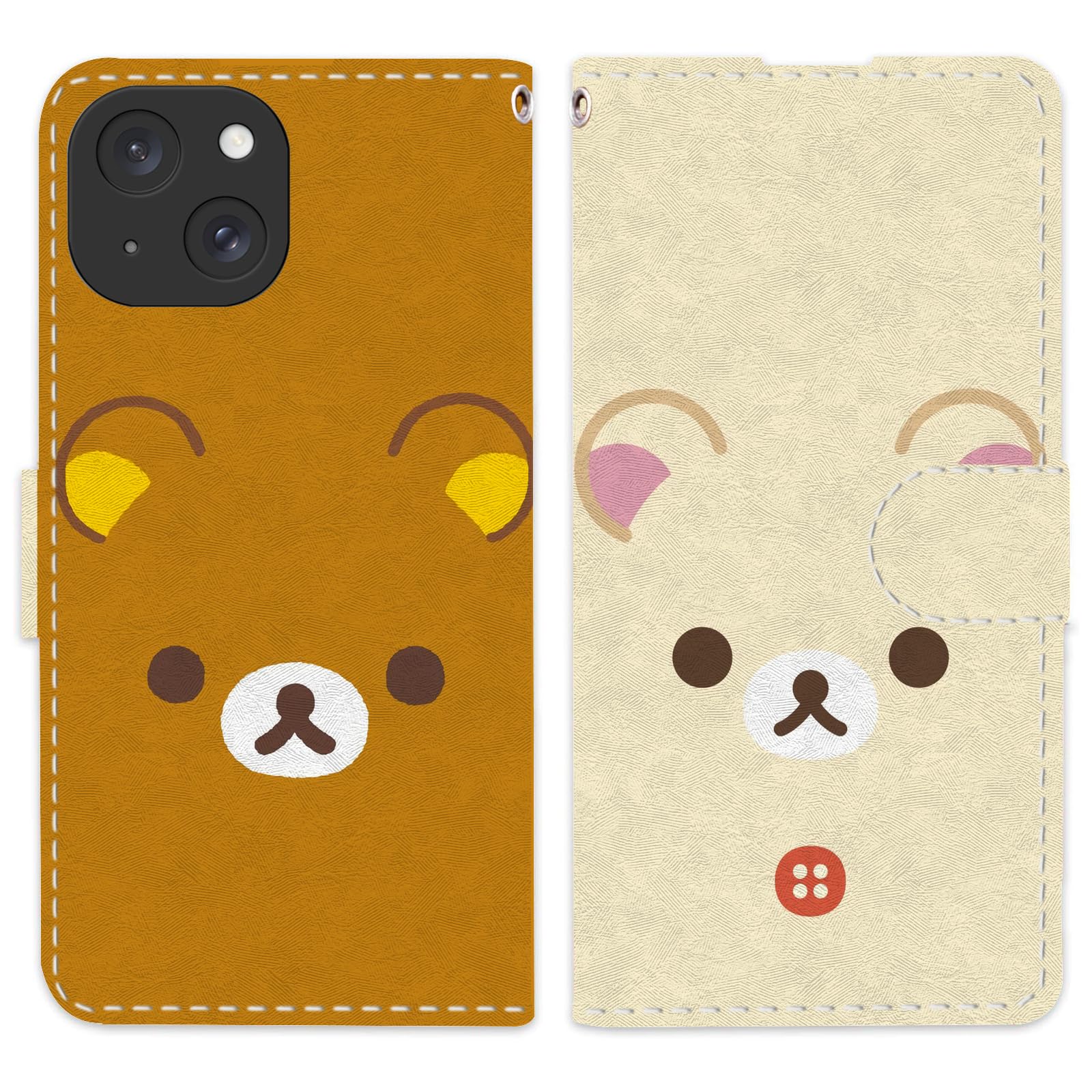 9149 iPhoneX iPhoneXS用 手帳型ケース リラックマ Amazon.co.jp: リラックマ スマホケース iPhoneケース 手帳型